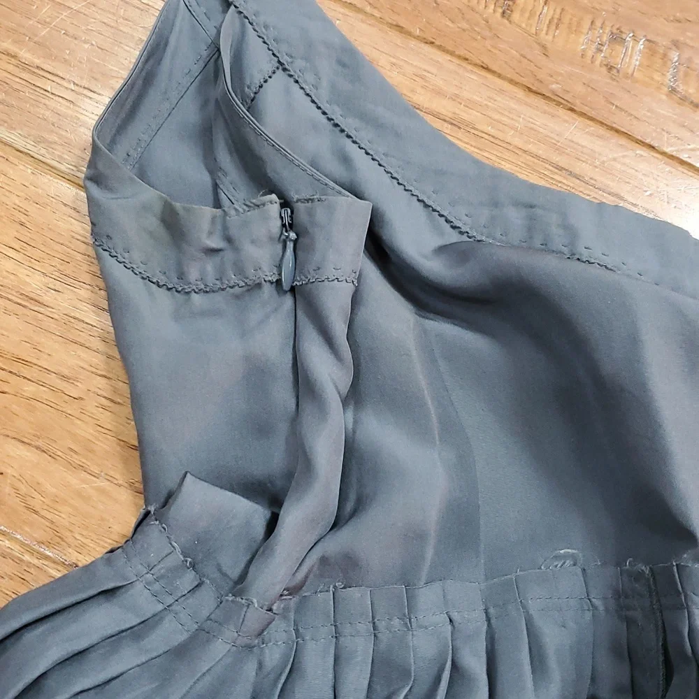 Jigsaw Silk Blue Sleeveless Tank Dress - Picture 9 of 9